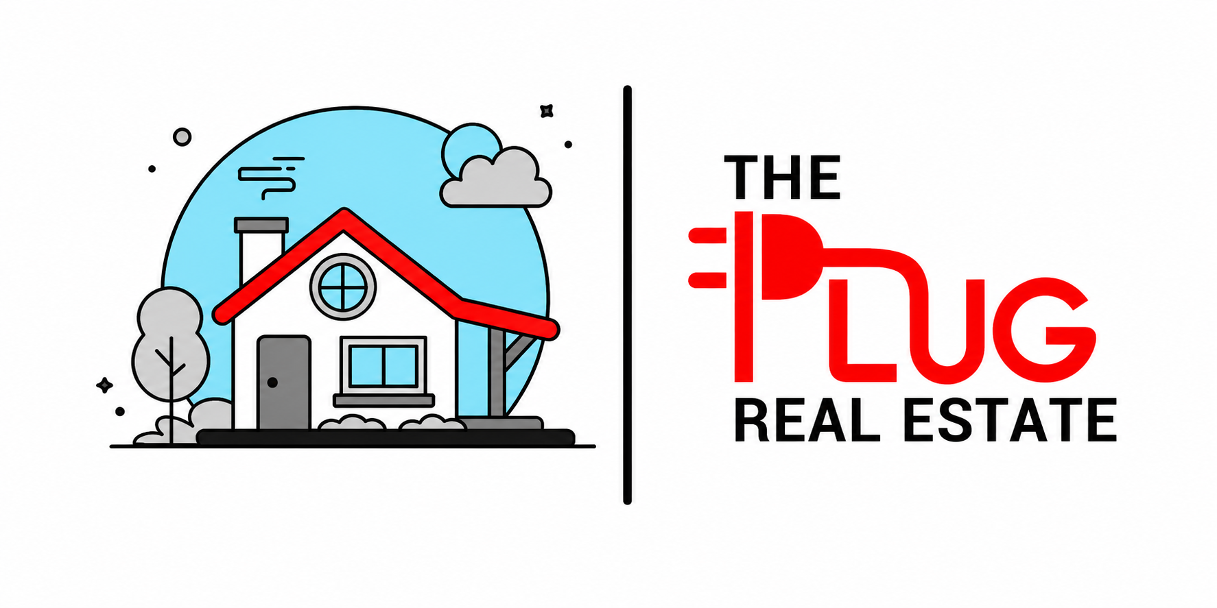 The Plug Real Estate Logo